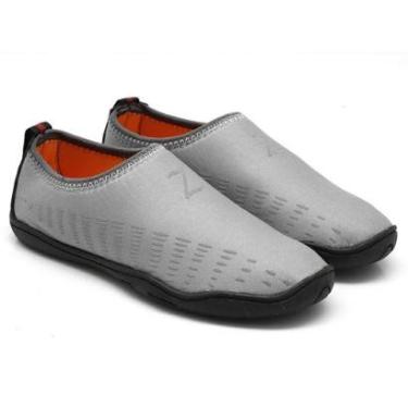 Imagem de Sapatilha Aquática/náutica/pesca/stand-up/ Capoeira/pilates Cinza 420 - ACQUACINZ420-Unissex