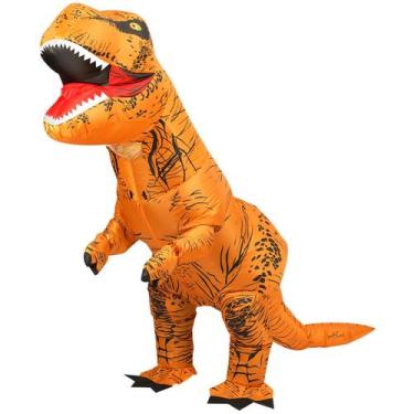 Imagem de Traje inflável de T-Rex vizon para adultos e cosplay de Halloween - vi