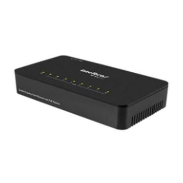 Imagem de Switch Intelbras Sf800Q+ 8 Portas 10/100 Mbps Fast Ethernet - 4760020
