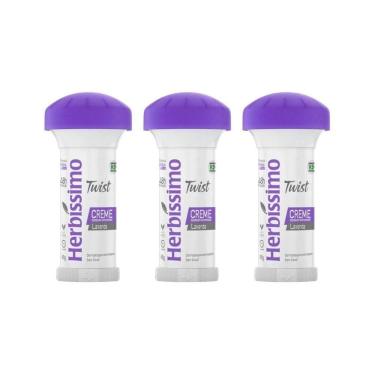 Imagem de Desodorante Herbissimo Stick Creme Lavanda 45G - Kit Com 3Un