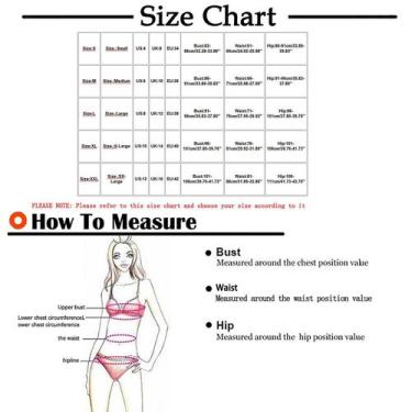 Imagem de Conjunto de biquíni de moda feminina Swimsuit Suspensórios de impressã