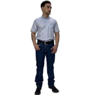 Imagem de Calca Country Masculina Jeans Cowboy Texana Oklahoma Country, Azul, 40