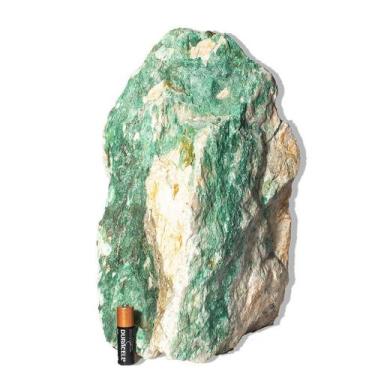 Imagem de Jadeíta Pedra Pé Serrado Natural 9Kg 29cm Tipo B - Cristais de Curvelo