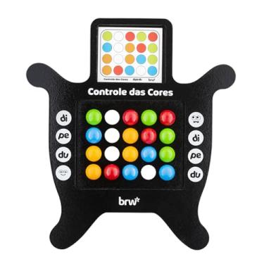 Imagem de BRW Brinquedo Educativo Controle das Cores Madeira 29 Pecas