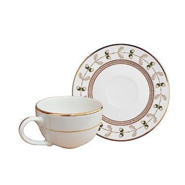 Imagem de Conjunto Alleanza de 6 Xicaras Chá c/pires Classic Nuts