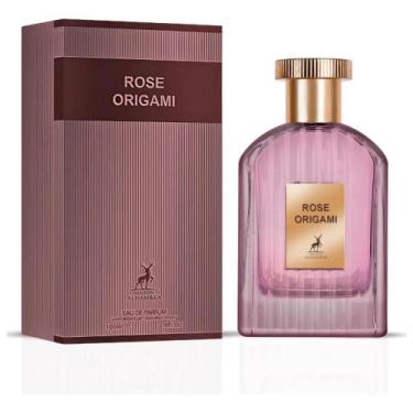 Imagem de Perfume Árabe Rose Origami Maison Alhambra 100ML - Original Lacrado