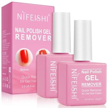 Imagem de Removedor de esmalte em gel NIFEISHI Professional 15 mL (2 unidades)