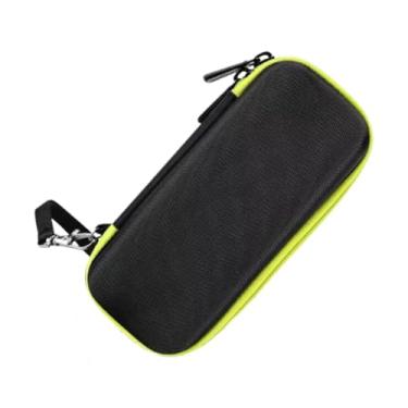 Imagem de Ysyqkn Estojo Rígido para Transporte de Viagem, Capa Rígida para Aparador E Barbeador Elétrico, Organizador à Prova D'água, Organizador Portátil, Estojo, Fluorescente