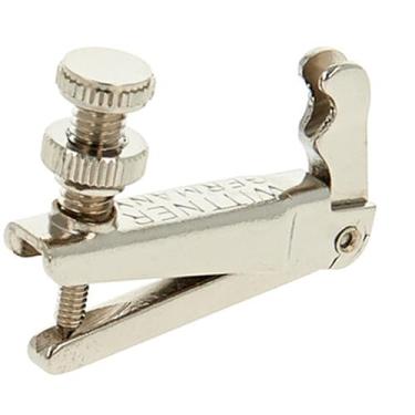 Imagem de Wittner 103EHX 1/2 Braço longo ajustador de cordas extra largo para violino, acabamento niquelado