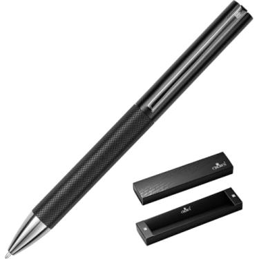 Imagem de Caneta Esferográfica, Crown, Athenas, Esfera Preta, Clipe Fumê