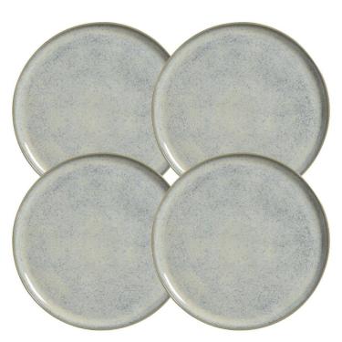 Imagem de Jogo De Pratos Fundo Bio Green Granite 25Cm 1100Ml 4 Peças