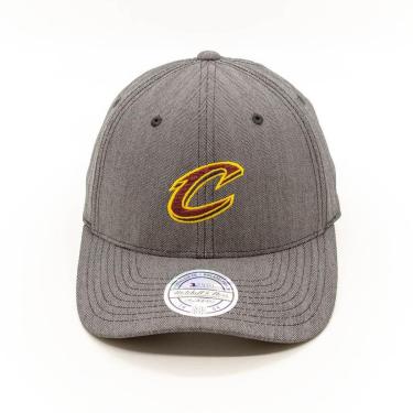 Imagem de Boné Mitchell & Ness NBA Aba Curva Snapback Cleveland Cavaliers Masculino-Masculino