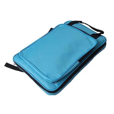 Imagem de RiToEasysports Mochila de Tambor Durável, Bolsa Multifuncional Ergonômica Portátil, à Prova D'água, para Músicos (W 60 Azul)