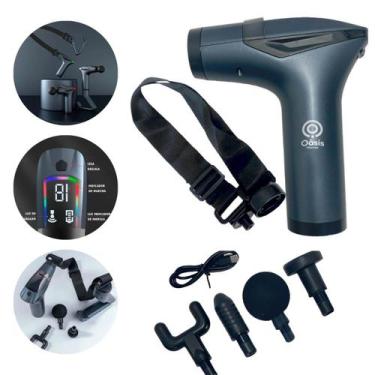 Imagem de Massageador Muscular Profissional Elétrico Com Controle Digital  Chega