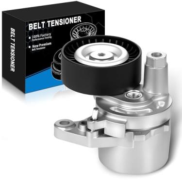 Imagem de SZKAIDAG Conjunto tensor de correia 39358 com polia para: -Nissan Altima 2013 2014 2015 2016 2017 2018 2.5L L4, para: -Nissan Rogue 2014-2020 2.5L L4 OEM # 39358, 11955333 TA0A,11 9553TA0B, 119553TA9D