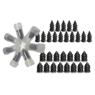 Imagem de Kit 30 Conserto Pneu Parafusos Moto Carro Camionete Bike