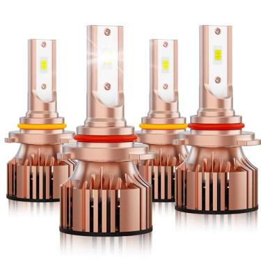 Imagem de TXBILMOO Compatível com Toyota Corolla 2001-2015 lâmpada de carro, lâmpada de veículo de visibilidade aprimorada pacote com 4