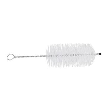Imagem de barenx Escova de limpeza de trompete branca escova de boca escova de nylon para instrumento de sopro
