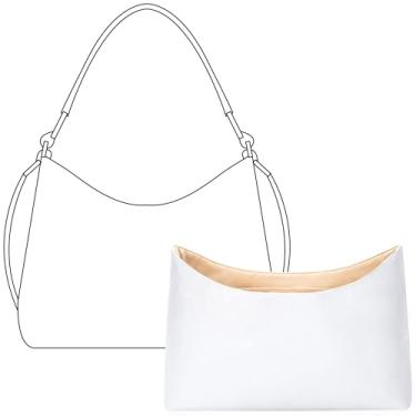 Imagem de FANJI Project Bolsa organizadora para bolsa de ombro COACH Laurel (louro normal de 31 cm de comprimento), ajuste personalizado dentro de vanile premium, leve, resistente à água, bolsa de mão com