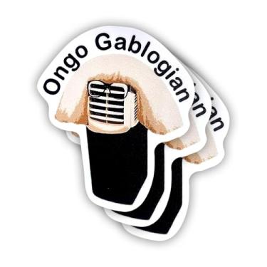 Imagem de (3 peças) Adesivo gablogiano frases motivacionais sarcásticas citação humorística decalque de vinil para Kindle, laptop, garrafa de água, capacete rígido de telefone, adesivo de citação meme 7,6 cm