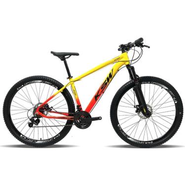 Imagem de Bicicleta Aro 29 Ksw XLT 100 Aluminio Câmbios Shimano 21v Freio a Disco-Unissex