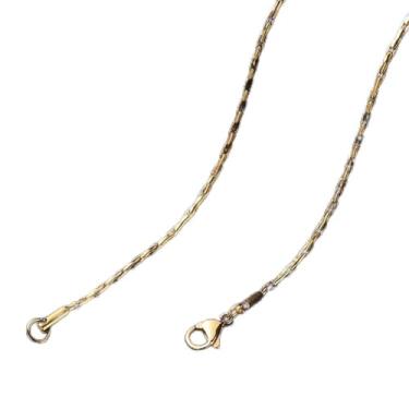 Imagem de 1 colar de corrente de aço inoxidável Boston 304 de 0,6 mm/0,9 mm/1,2 mm/1,6 mm de largura com fecho de garra de lagosta 19,68" (50 cm) de comprimento, X-Large, Aço inoxidável, Sem Pedra Preciosa