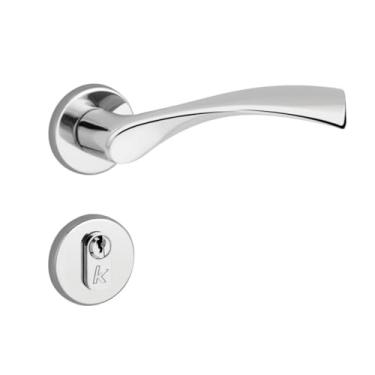 Imagem de Fechadura Light Emma Externa 40mm Cromada Lockwell