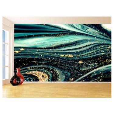 Imagem de Papel De Parede 3D Estilo Marmore Tintas Cores 3,5M Mbr127 - Você Deco