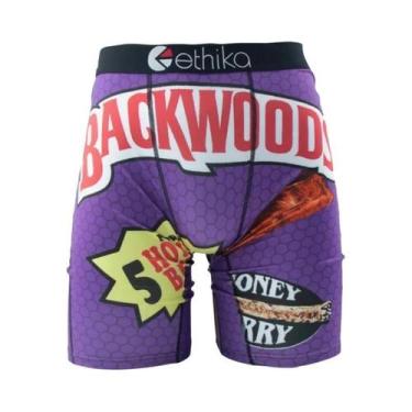 Imagem de Cuecas Boxer Respiráveis plus Size Para Homens ETHIKA, Roupa De Banho 