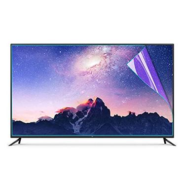 Imagem de uhyOHF Protetor de tela antiluz azul para TV de 55-75 polegadas. Filtre a luz azul que alivia a tensão ocular do computador e ajuda você a dormir melhor, 139.7 cm 1211 * 689 (55