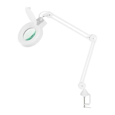 Imagem de LUPA DE BANCADA 5D LED BIVOLT LENTE VIDRO HL-500 5D SOLVER