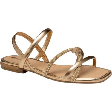 Imagem de Sandália Rasteira Feminina Mississipi Tendência Moda Mb753 - Rose