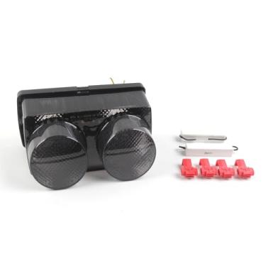 Imagem de Lanterna traseira de LED Arashi para Yamaha YZF R1 1998-1999, FZR600 FZR750 FZR1000 1988-1993 (conversão personalizada), peças de acessórios de reposição para motocicletas, luz traseira de freio