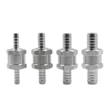 Imagem de 1 peça de ferramenta de válvula de retenção 10 mm em linha não para óleo de parafina a gasolina/querosene válvula de mangueira de tubo de sentido único peças de 8 mm (12 mm)
