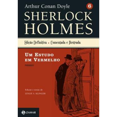 Imagem de Livro - Um estudo em vermelho