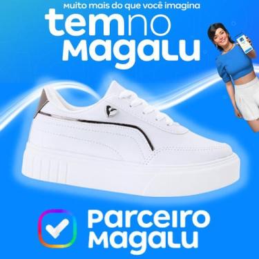 Imagem de Tênis Esportivo Feminino Pumada Pm Pum Casual Confortável Academia  Re