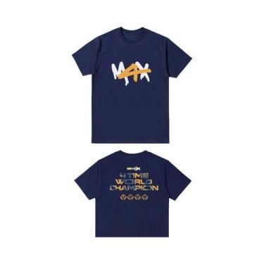 Imagem de Camiseta De Algodão Red Bull Honda Max Verstappen F1 Racing Suit Com E