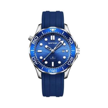 Imagem de Relógio De Quartzo Masculino À Prova d'Água Com Luz Noturna Multifunci