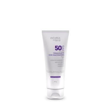Imagem de Tonalizante com Niacinamida FPS 50 – Protetor Solar com Cor | Cobertura + Proteção UVA/UVB + Efeito Matte Toque Seco