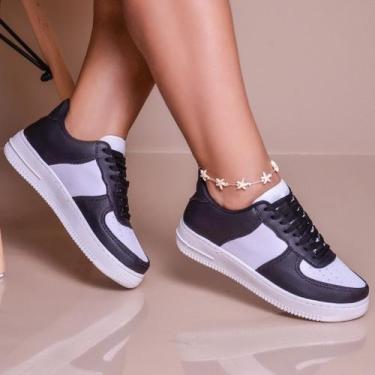 Imagem de Tênis Casual Sneakers Feminino Masculino Moda Blogueira  - SV, 41, Pre