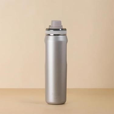 Imagem de VYTA GOLD SERIES | Garrafa Térmica Premium 650ml PACCO (Ouro Branco) Aço inoxidável 18/10 Até 24h gelada ou até 12h quente