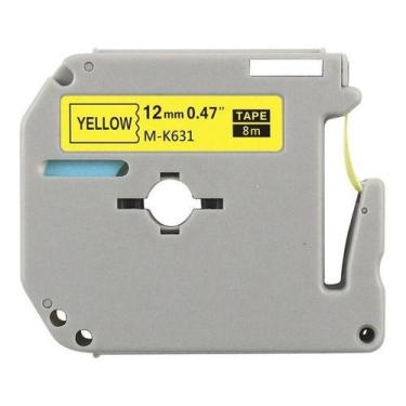 Imagem de Fita Compativel Mk231 M-231 Branca 12mm P/ Rotulador Brother - xfull, 