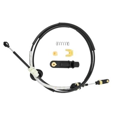 Imagem de Getfarway 52855956AG Cabo de controle de mudança de transmissão adequado para Dodge Ram 1500 2009-2011 Cabo seletor de alavanca de controle de câmbio com 5 peças Kit de cabos de ligação de câmbio de