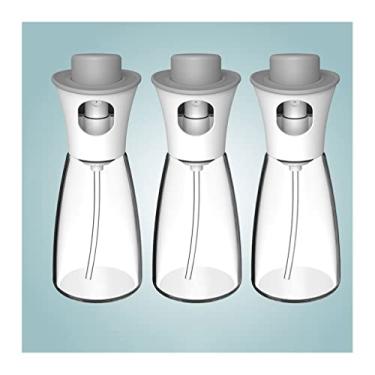 Imagem de Garrafas de óleo, frasco de spray de óleo, doméstico, cozinha, óleo, vidro, garrafa de óleo, molho de soja, vinagre, lata de óleo, spray de óleo, organizador de condimentos, lecythus(grande)