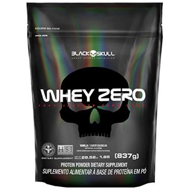 Imagem de Whey Zero - 837g Vanilla, Black Skull, Baunilha