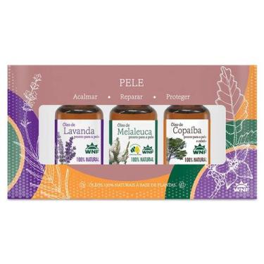 Imagem de Kit 3 Óleos Essenciais Pele (Acalmar, Reparar, Proteger) Lavanda Melal