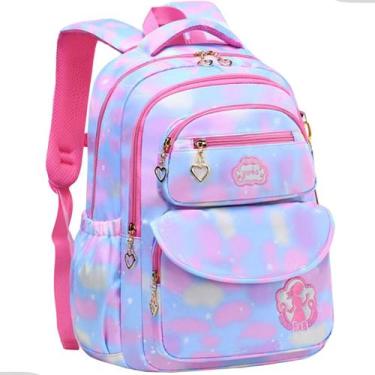 Imagem de Mochila Escolar Infantil Reforçada Escolar Impermeavel Bolsa Criança M