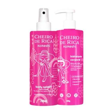 Imagem de Kit Hidratante Corporal e Body Splash Cheiro de Rica Kokeshi - Kokeshi