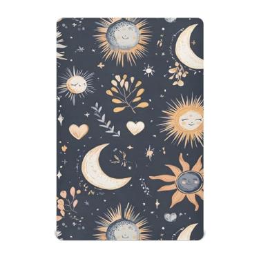 Imagem de xigua Lençol de berço Boho para meninas e meninos, macio e respirável, adequado para berço padrão e cama infantil 71 x 132 cm