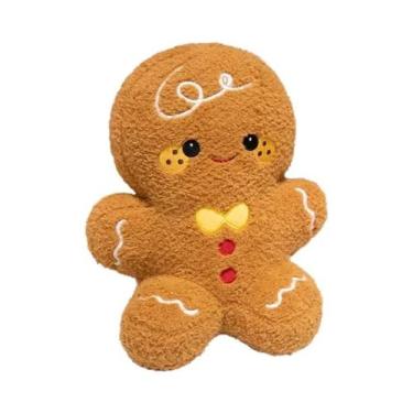 Imagem de Brinquedos De Pelúcia De Natal Fofos: Papai Noel, Rena, Boneco De Neve